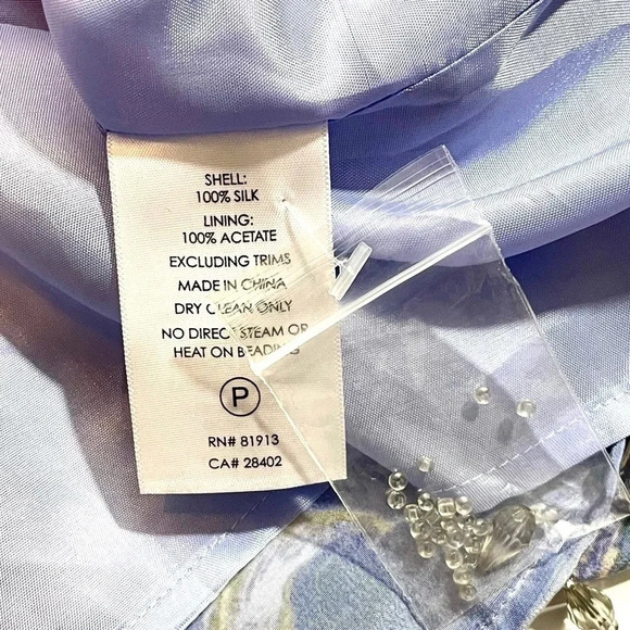 NWT Anthropologie Plenty by Tracy Reese Silk Beaded Dress - Picture 3 of 5